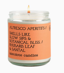 Alfesco Aperitifs- 7.8 oz Candle