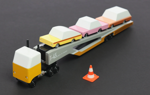 Candylab Magnetic Car Transporter Toy