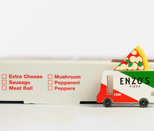 Candylab Enzo'z Pizza Wooden Toy Truck