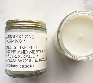 Astrological Storming — 7.8 oz Candle