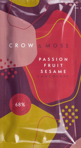 Crow & Moss — Passion Fruit Sesame Chocolate Bar